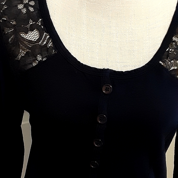 NWT, Evolution and Creation, Blk Lace  Cardigan - Picture 2 of 6